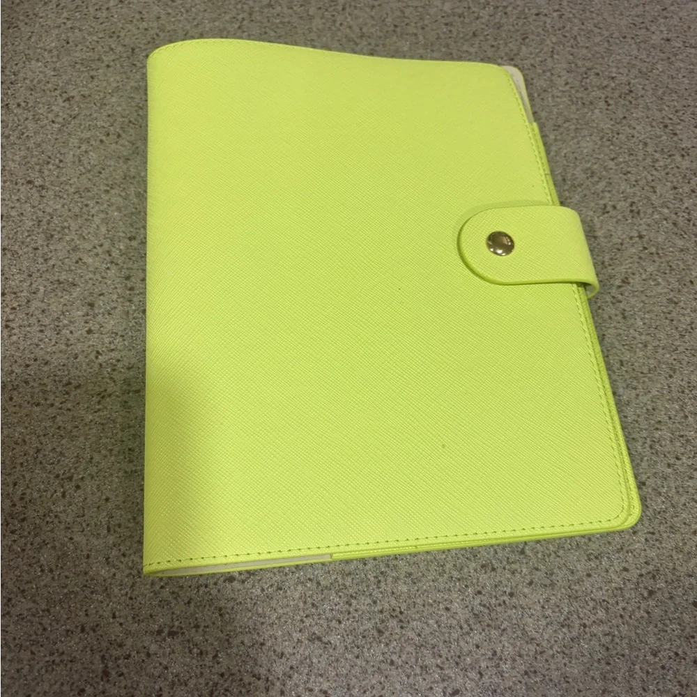 STONEY CLOVER LANE Lime Green Notebook Cover - Picture 1 of 8